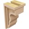 Ekena Millwork 4"W x 4"D x 8"H Wide Highland Rough Cedar Woodgrain TimberThane Corbel, Primed Tan CORUR04X04X08HLDRCPR - alternate 6